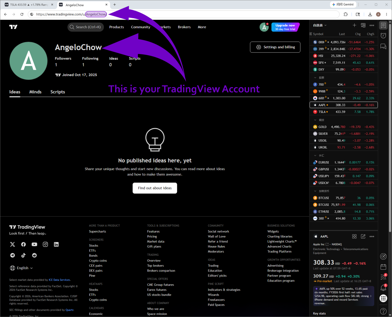 Find Account Step 3